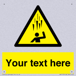 Custom Falling Ice sign